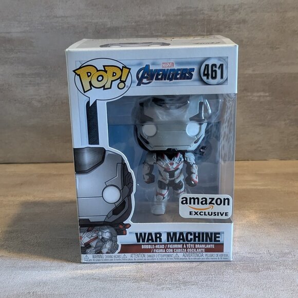 Funko Pop! Marvel War Machine #461 Amazon Exclusive Avengers Endgame Vaulted - Picture 1 of 6